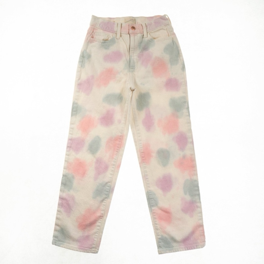 Universal Thread Multicolor Tie-Dye Straight Leg Jeans